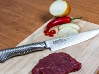 Кухонный Нож для Стейка, Service Knife, Tojiro, FD-708, сталь VG-10, в картонной коробке