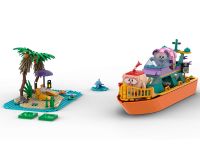 Смешарики AB-1508 Смешарики: Нюша и Бараш на лодке