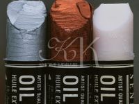 Масляная краска в форме пастели Sennelier "Oil Stick", кадмий желтый темный, средняя