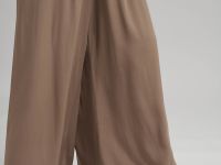 Брюки-палаццо с эластичным поясом