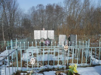 Братская могила партизан, погибших в борьбе с фашистами