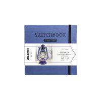 Скетчбук для графики Малевичъ "GrafArt Sketch" 12х12 см 80 л 110 г, лавандовый