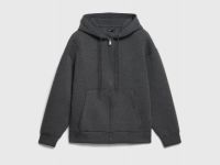Толстовка на молнии с капюшоном, Серый