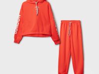 Комплект трикотажный для девочек: толстовка, брюки