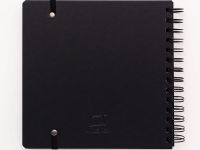 Скетчбук для графики Малевичъ "GrafArt" Total Black 19х19 см 60 л 150 г