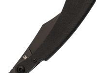 Нож Barmaley Knives Арахна боуи, сталь VG-10 с покрытием PVD, рукоять кайдекс, черный