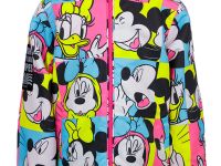 Ветровка  на флисе из мембранной ткани с принтом Disney для девочки