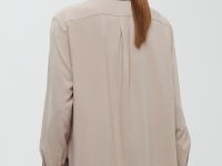 Блузка свободного силуэта из тенселя