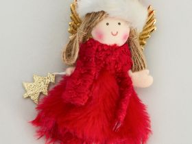 Елочная игрушка Зимняя фея/Winter Fay II