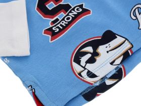 Поло с длинным рукавом для маленького мальчика