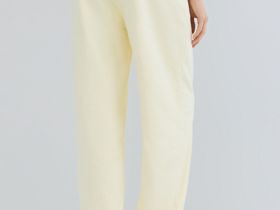 Джоггеры из мягкого трикотажа, Желтый