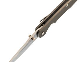 Складной нож Sanrenmu 7073LUX-SK, сталь 12C27, рукоять сталь