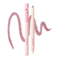 Карандаш для глаз с кистью Peripera Mood In Shade Eye Stick P07 Gleam Rosy