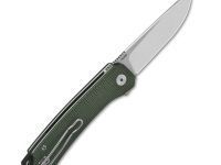 Складной нож QSP Osprey, сталь 14C28N, рукоять микарта, зеленый