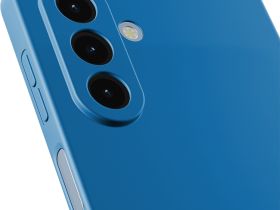 Клип-кейс Krutoff Silicone для Samsung Galaxy A17 Синий