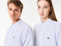 Рубашка Lacoste повседневного кроя унисекс из смеси льна
