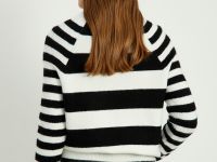 Джемпер прямого силуэта с шерстью