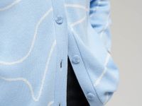 Легкий свободный кардиган с хлопком