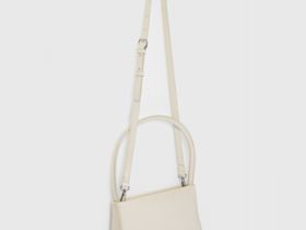 Лакированная сумка, Белый