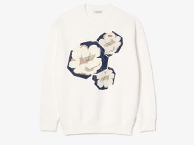 Женская флисовая толстовка Lacoste FLORAL2