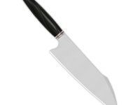 Поварской кухонный шеф нож QSP Mulan Series Harpoon, сталь 14C28N, рукоять эбеновое дерево