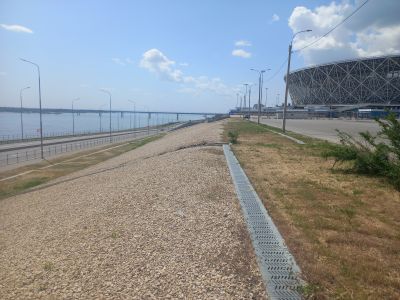 Место, где были блиндажи командующего 62 армией генерал-лейтенанта Чуйкова Василия Ивановича в 1942 г.