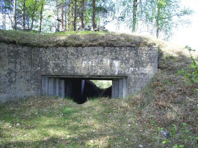 Долговременные огневые точки времени Великой Отечественной войны