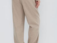 Джоггеры из мягкого трикотажа, Коричневый