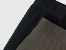 Трусы-транки, 2 шт., Зеленый