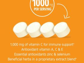 21st Century, ImmuBlast, витамин C, с цитрусовым вкусом, 32 жевательные таблетки