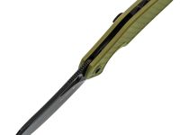 Раскладной нож Mr.Blade Wyvern blackwash сталь AUS-8, рукоять Olive FRN