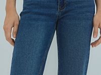 Базовые прямые джинсы, Синий