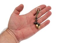 Брелок Сердце, бронза