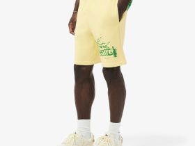 Мужские шорты Lacoste из органического хлопка