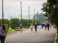 Центральная набережная г. Красноярска