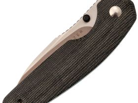 Складной нож Kizer Meteora, сталь Nitro-V, рукоять микарта, черный