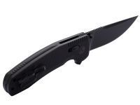 Складной нож SOG-TAC XR Black Out, сталь D2, рукоять G10