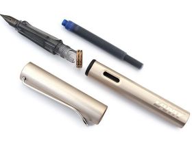 Ручка перьевая LAMY 058 lux, EFpvd Палладий