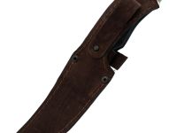 Нож Ворон, сталь дамаск, мельхиор