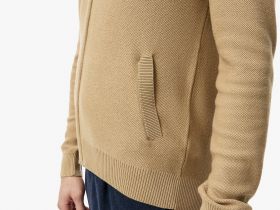 Мужской кардиган Lacoste на молнии классического кроя