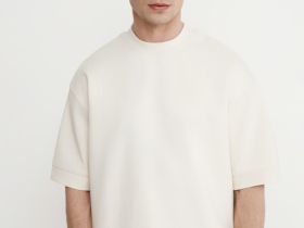 Футболка из интерлока, Белый