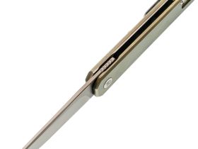 Складной нож Dr.Tech Urban D4286GR, сталь D2, рукоять TC4, зеленый