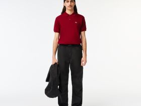 Мужское поло Lacoste L1212 классического кроя