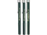 Набор карандашей механических Faber-Castell "TK-FINE" (0,35/0,5/0,7) в пластмассовом пенале