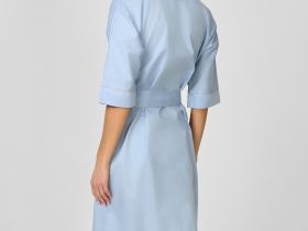 Халат Sateen, голубой