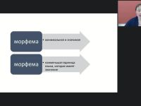 Международный вебинар "Словообразование. Единицы словообразовательной системы"
