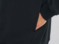 Худи из хлопка, Черный