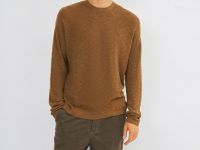 Джемпер из фактурной пряжи, Серый