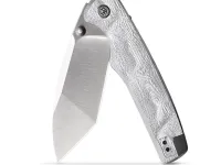 Складной нож Petrified Fish Bat, сталь N690, рукоять Aluminum Foil G10