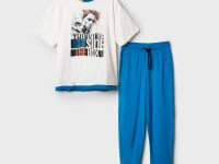 Комплект трикотажный для мальчиков: фуфайка (футболка), брюки